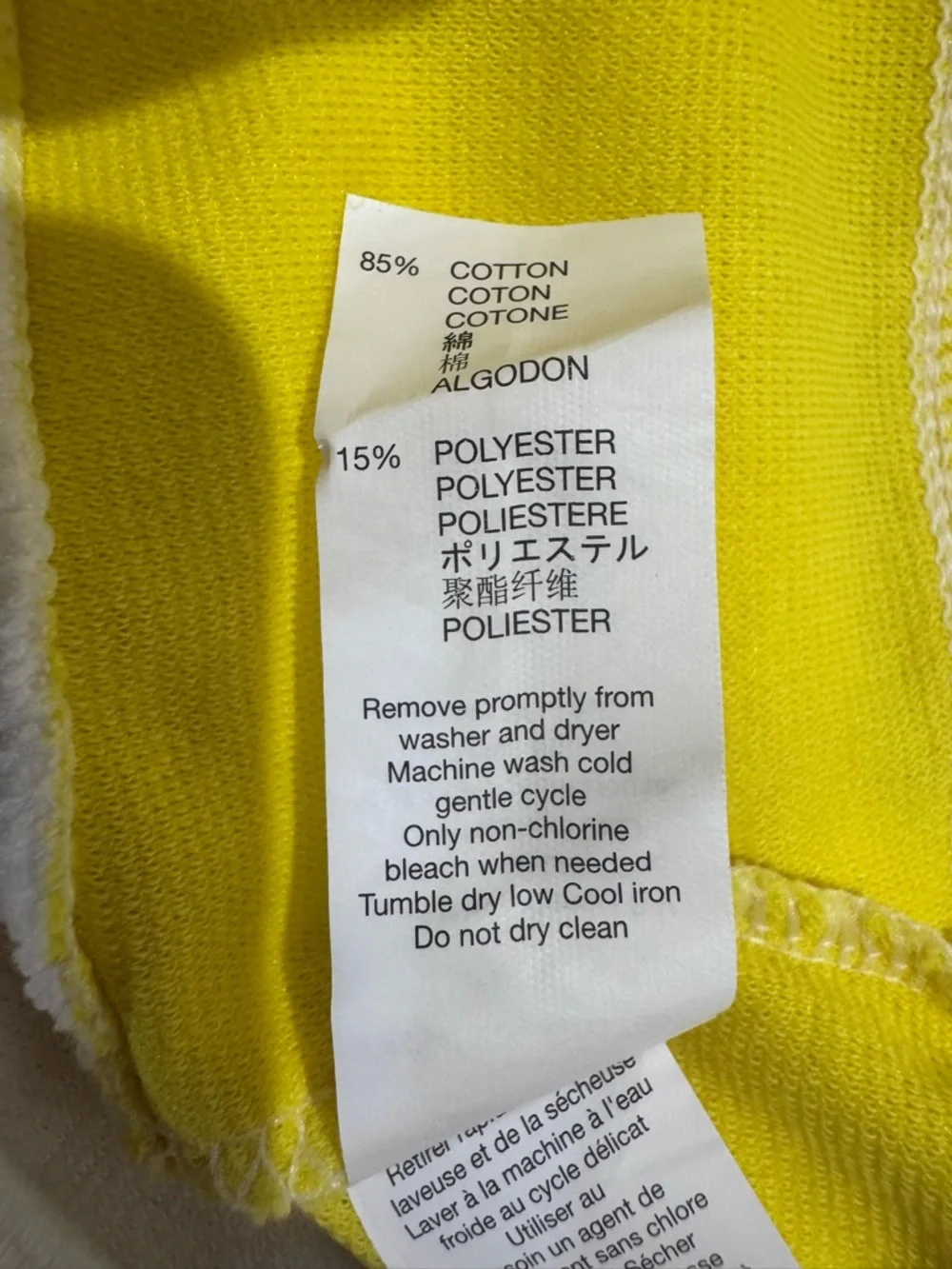 Baby GAP Yellow & White Striped Dress Bow NWOT, Size 3T - Picture 6 of 6